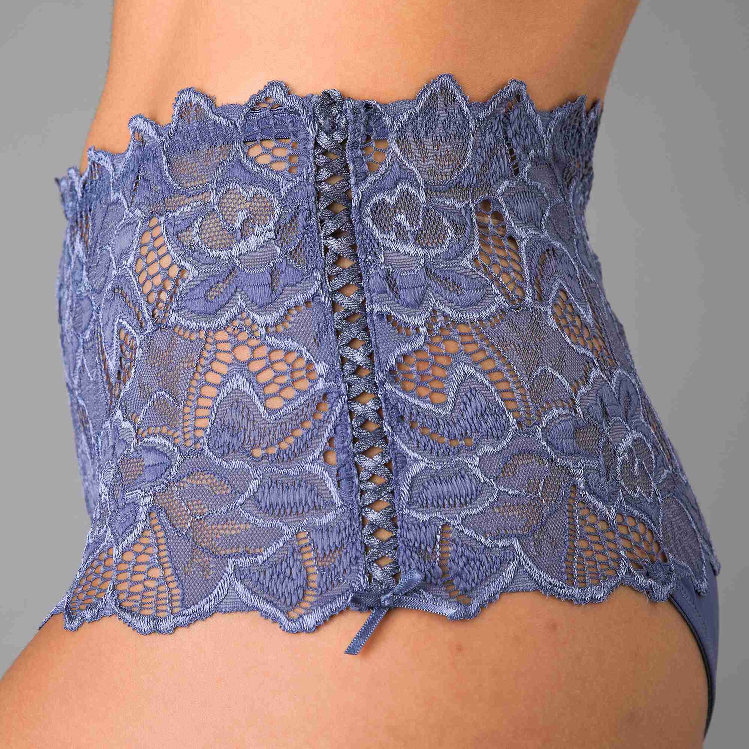 Pantaleta Encaje, Pasamaneria Y Lycra Flores Mujer 1733-274 image number 2.0